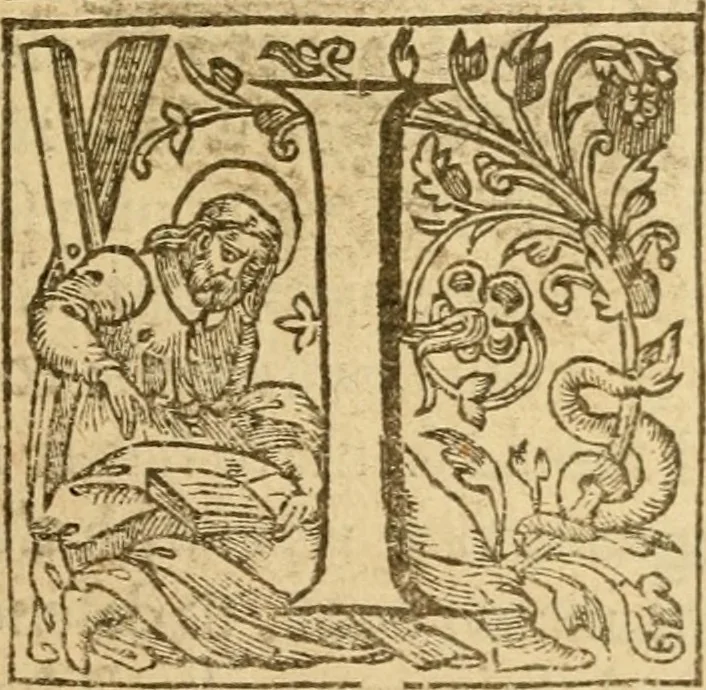 An illustration from A harmonie vpon the three Euangelistes Matthewe, Marke, and Luke : with the commentarie of M Iohn Caluine: faithfully translated out of Latine into English, by E.P. Whereunto is also added a commentarie vpon the Euangelist S. Iohn, by the same authour, 1610, leaf 864