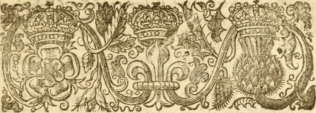 An illustration from An harmony of the confessions of the faith of the Christian and Reformed Churches, which purelie professe the holy doctrine of the Gospell in all the chiefe kingdomes, nations, and prouinces of Europe .., 1643, leaf 36