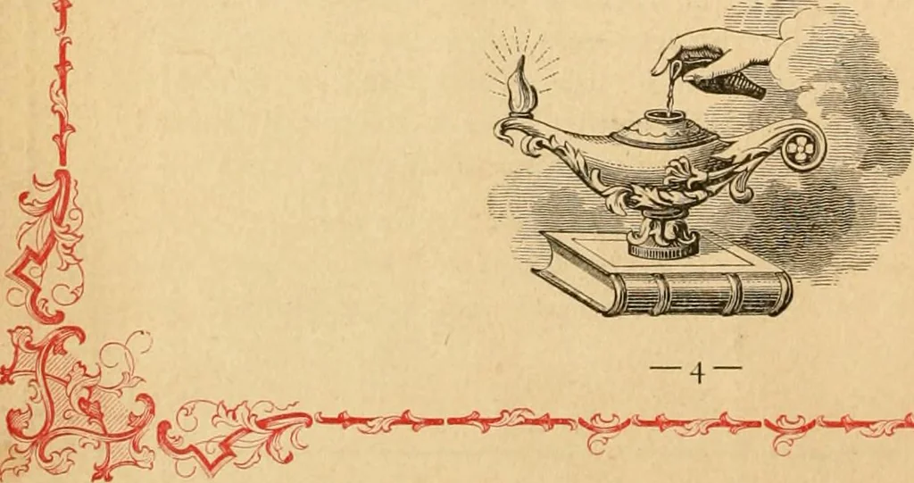 An illustration from Harpel's typograph : or Book of specimens containing useful information, suggestions and a collection of examples of letterpress job printing arranged for the assistance of master printers, amateurs, apprentices, and others,, 1870, leaf 10
