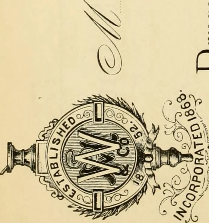 An illustration from Harpel's typograph : or Book of specimens containing useful information, suggestions and a collection of examples of letterpress job printing arranged for the assistance of master printers, amateurs, apprentices, and others,, 1870, leaf 122
