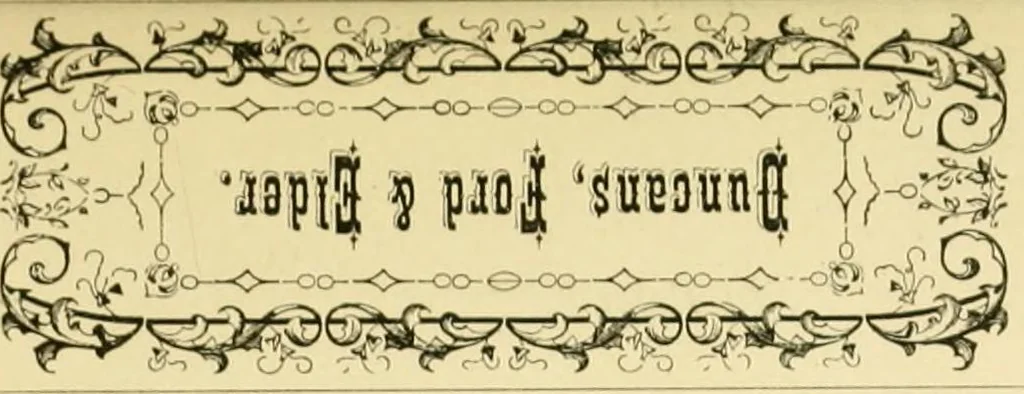 An illustration from Harpel's typograph : or Book of specimens containing useful information, suggestions and a collection of examples of letterpress job printing arranged for the assistance of master printers, amateurs, apprentices, and others,, 1870, leaf 123