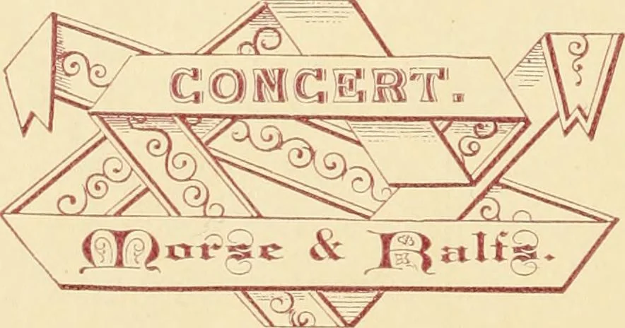 An illustration from Harpel's typograph : or Book of specimens containing useful information, suggestions and a collection of examples of letterpress job printing arranged for the assistance of master printers, amateurs, apprentices, and others,, 1870, leaf 164