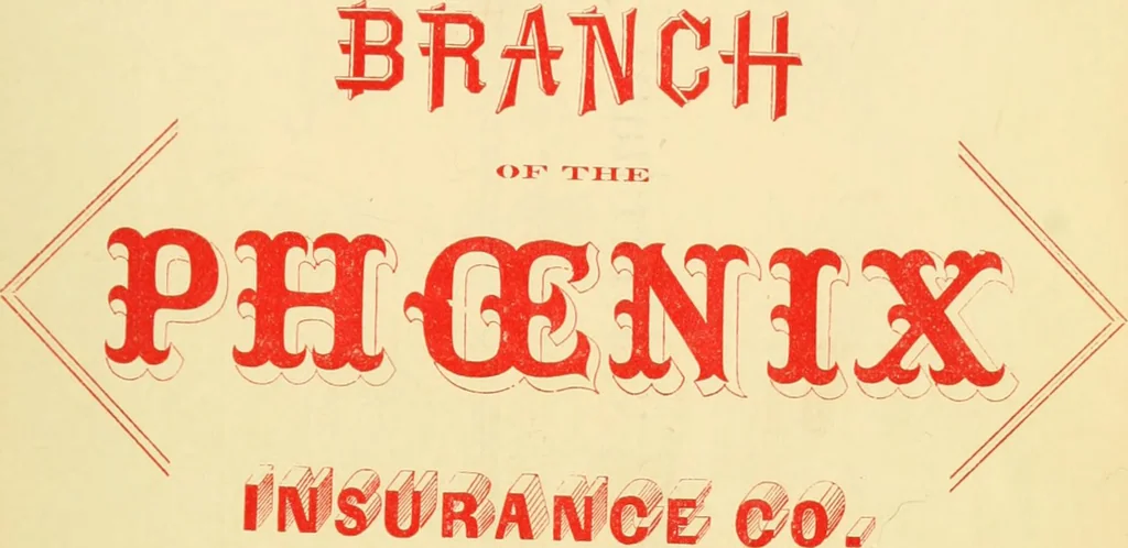 An illustration from Harpel's typograph : or Book of specimens containing useful information, suggestions and a collection of examples of letterpress job printing arranged for the assistance of master printers, amateurs, apprentices, and others,, 1870, leaf 167
