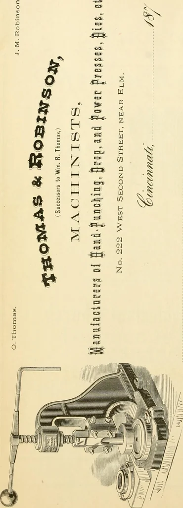 An illustration from Harpel's typograph : or Book of specimens containing useful information, suggestions and a collection of examples of letterpress job printing arranged for the assistance of master printers, amateurs, apprentices, and others,, 1870, leaf 174