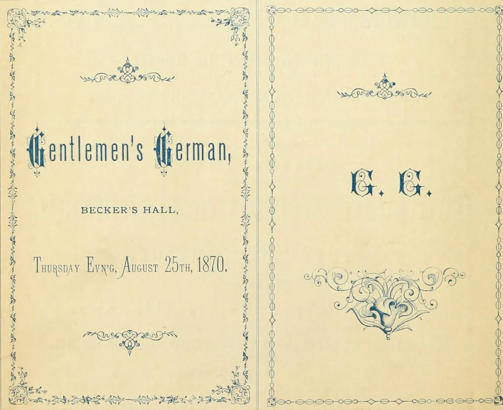 An illustration from Harpel's typograph : or Book of specimens containing useful information, suggestions and a collection of examples of letterpress job printing arranged for the assistance of master printers, amateurs, apprentices, and others,, 1870, leaf 182