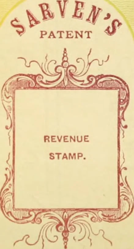 An illustration from Harpel's typograph : or Book of specimens containing useful information, suggestions and a collection of examples of letterpress job printing arranged for the assistance of master printers, amateurs, apprentices, and others,, 1870, leaf 205