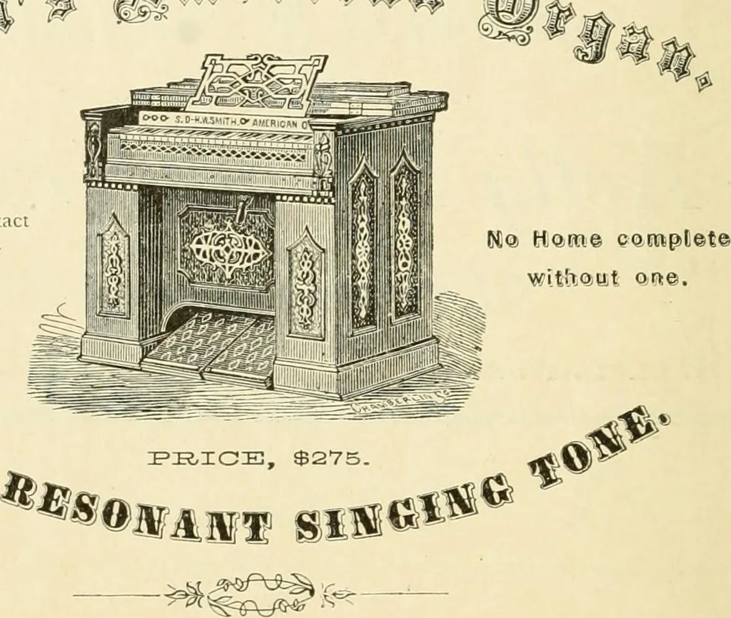 An illustration from Harpel's typograph : or Book of specimens containing useful information, suggestions and a collection of examples of letterpress job printing arranged for the assistance of master printers, amateurs, apprentices, and others,, 1870, leaf 216