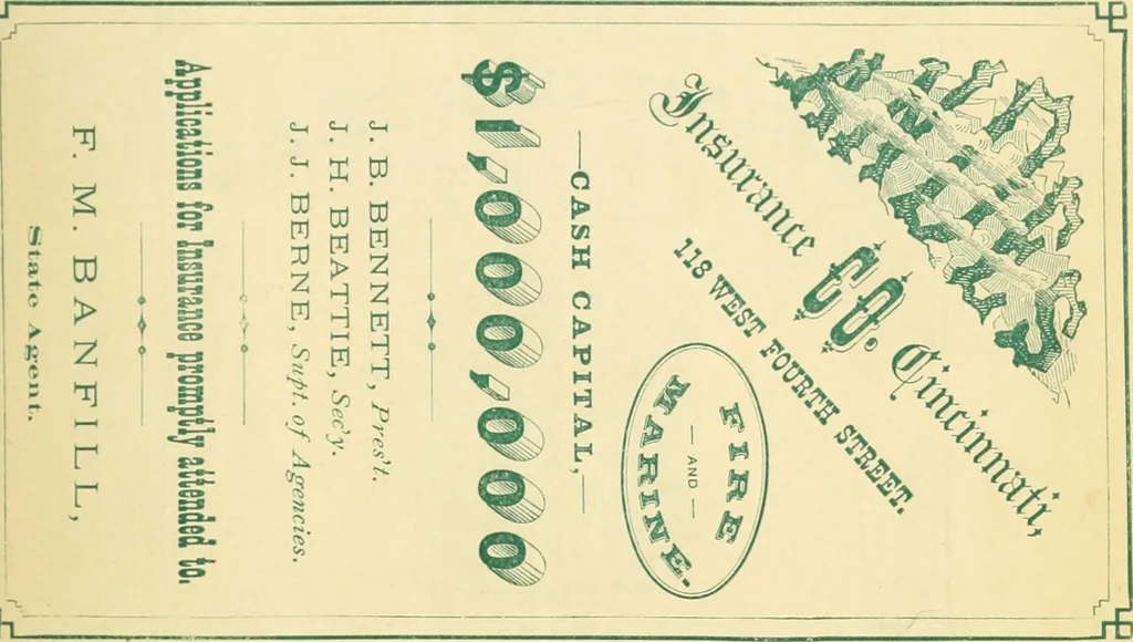 An illustration from Harpel's typograph : or Book of specimens containing useful information, suggestions and a collection of examples of letterpress job printing arranged for the assistance of master printers, amateurs, apprentices, and others,, 1870, leaf 221