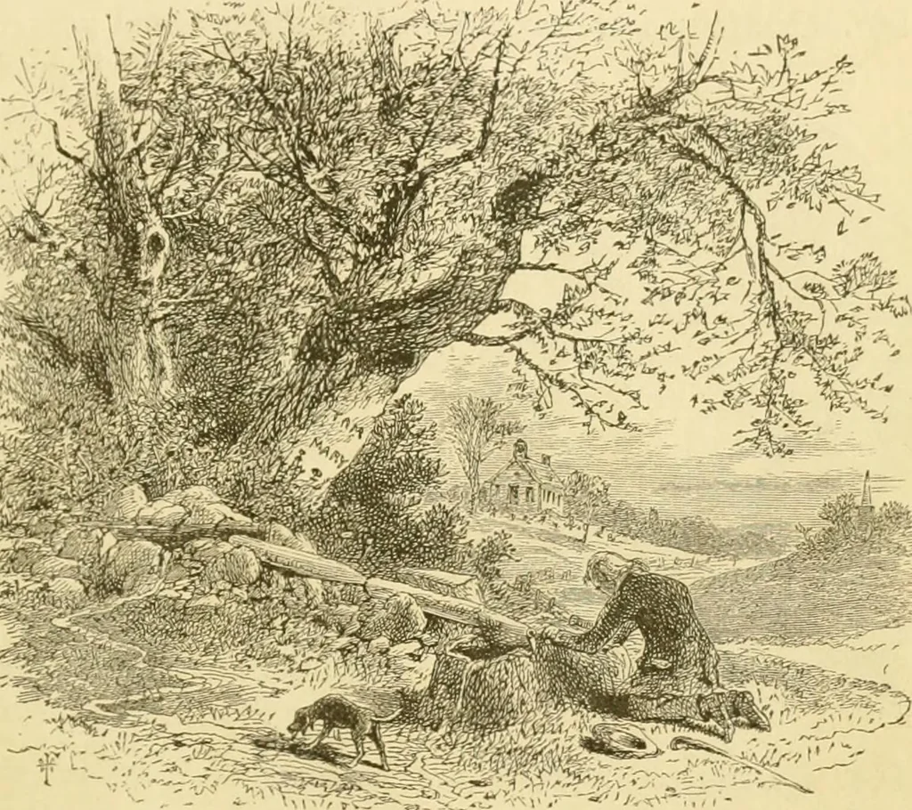An illustration from Harpel's typograph : or Book of specimens containing useful information, suggestions and a collection of examples of letterpress job printing arranged for the assistance of master printers, amateurs, apprentices, and others,, 1870, leaf 247