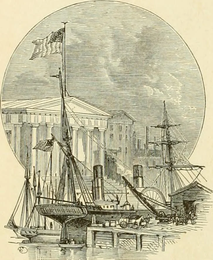 An illustration from Harpel's typograph : or Book of specimens containing useful information, suggestions and a collection of examples of letterpress job printing arranged for the assistance of master printers, amateurs, apprentices, and others,, 1870, leaf 248
