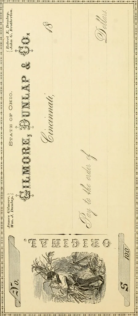 An illustration from Harpel's typograph : or Book of specimens containing useful information, suggestions and a collection of examples of letterpress job printing arranged for the assistance of master printers, amateurs, apprentices, and others,, 1870, leaf 264