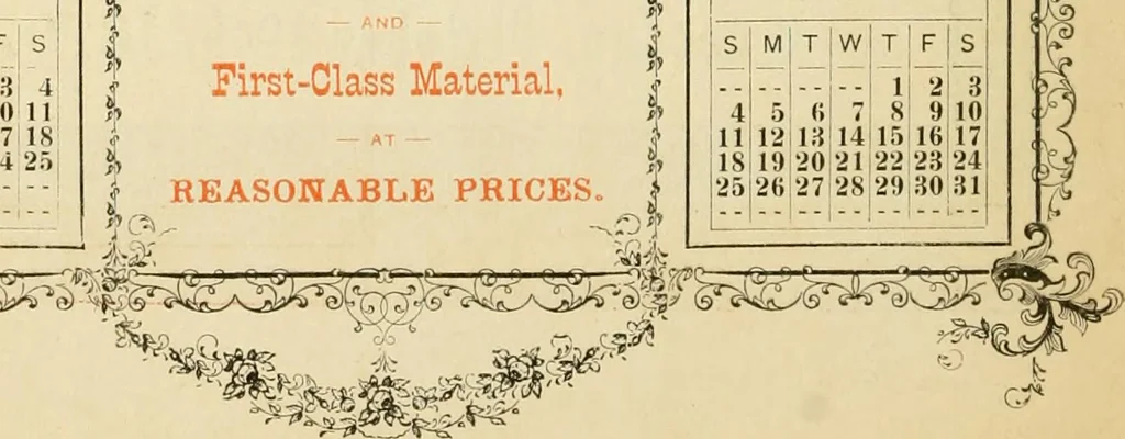 An illustration from Harpel's typograph : or Book of specimens containing useful information, suggestions and a collection of examples of letterpress job printing arranged for the assistance of master printers, amateurs, apprentices, and others,, 1870, leaf 274