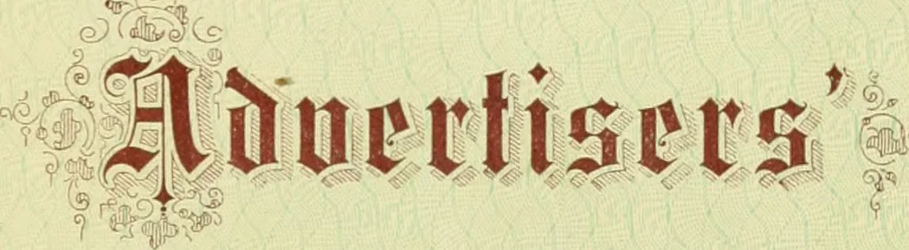 An illustration from Harpel's typograph : or Book of specimens containing useful information, suggestions and a collection of examples of letterpress job printing arranged for the assistance of master printers, amateurs, apprentices, and others,, 1870, leaf 309
