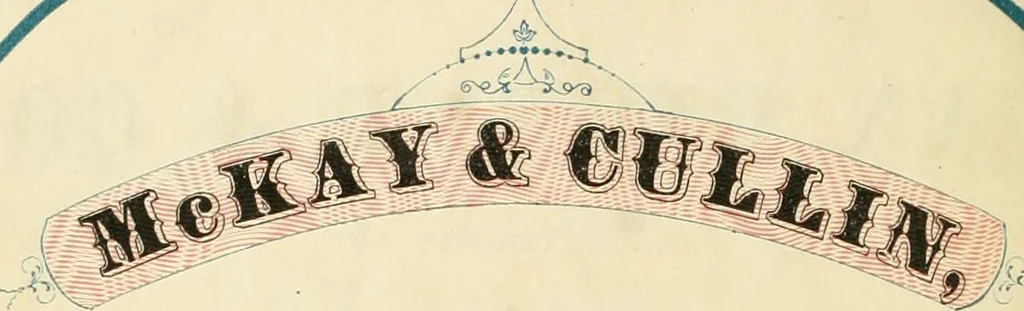 An illustration from Harpel's typograph : or Book of specimens containing useful information, suggestions and a collection of examples of letterpress job printing arranged for the assistance of master printers, amateurs, apprentices, and others,, 1870, leaf 322