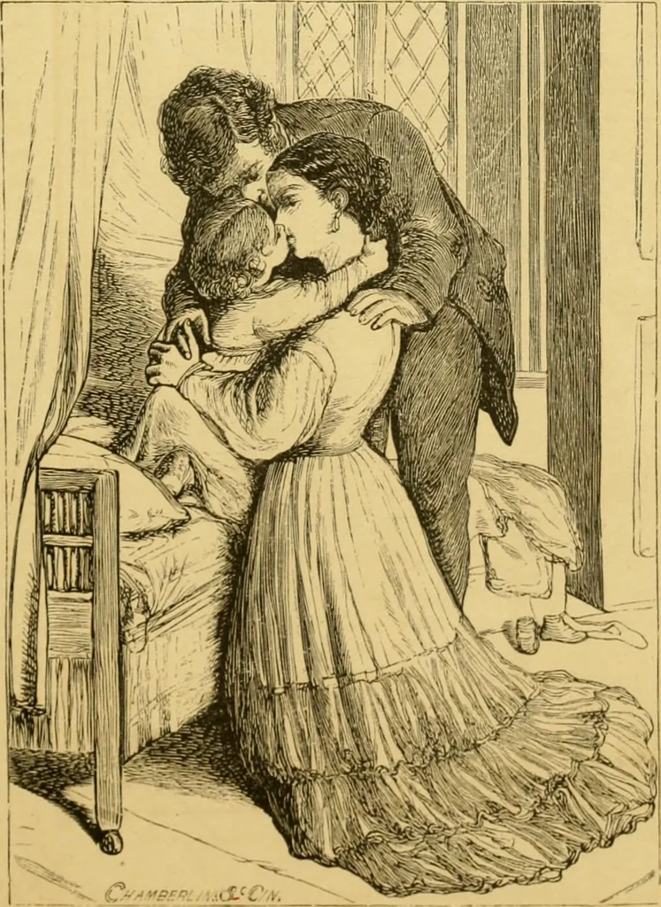 An illustration from Harpel's typograph : or Book of specimens containing useful information, suggestions and a collection of examples of letterpress job printing arranged for the assistance of master printers, amateurs, apprentices, and others,, 1870, leaf 53