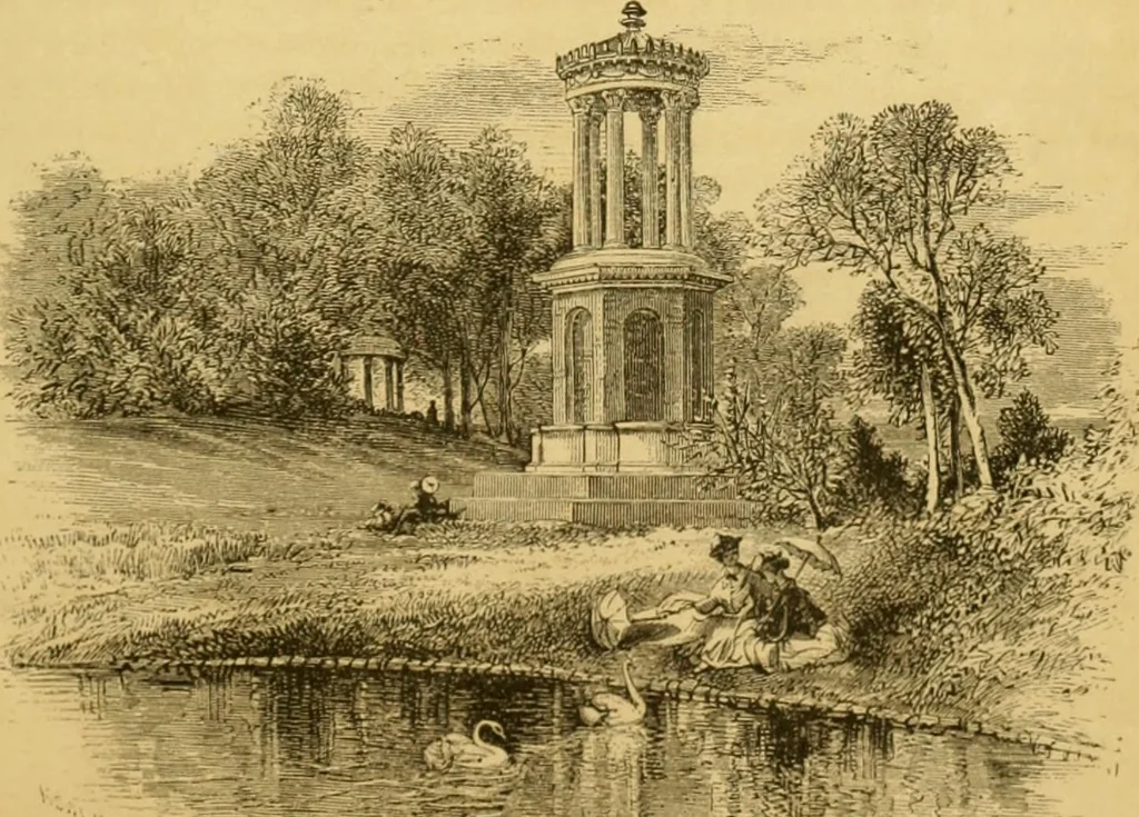 An illustration from Harpel's typograph : or Book of specimens containing useful information, suggestions and a collection of examples of letterpress job printing arranged for the assistance of master printers, amateurs, apprentices, and others,, 1870, leaf 63