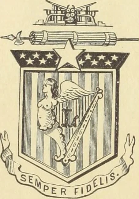 An illustration from Harpel's typograph : or Book of specimens containing useful information, suggestions and a collection of examples of letterpress job printing arranged for the assistance of master printers, amateurs, apprentices, and others,, 1870, leaf 8