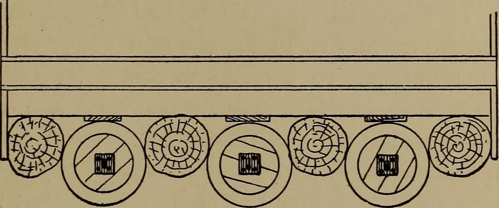 An illustration from Harper's boating book for boys; a guide to motor boating, sailing, canoeing and rowing, 1912, leaf 127