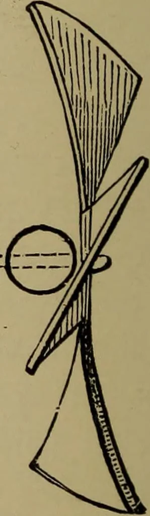 An illustration from Harper's boating book for boys; a guide to motor boating, sailing, canoeing and rowing, 1912, leaf 68