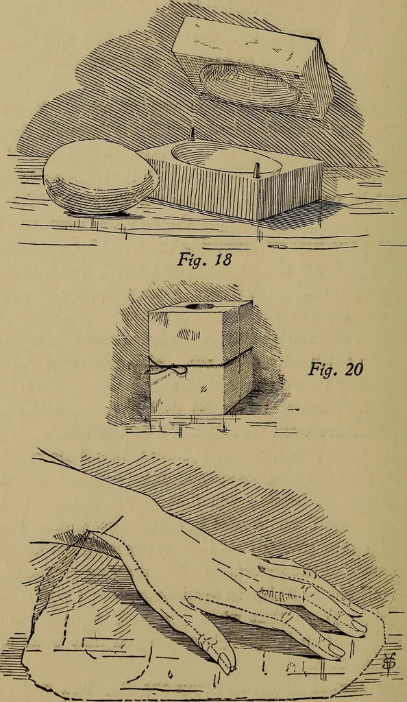 An illustration from Harper's handy-book for girls, ed, 1910, leaf 182