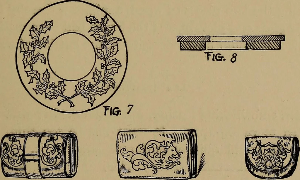 An illustration from Harper's handy-book for girls, ed, 1910, leaf 191