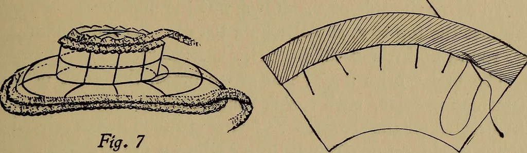 An illustration from Harper's handy-book for girls, ed, 1910, leaf 263
