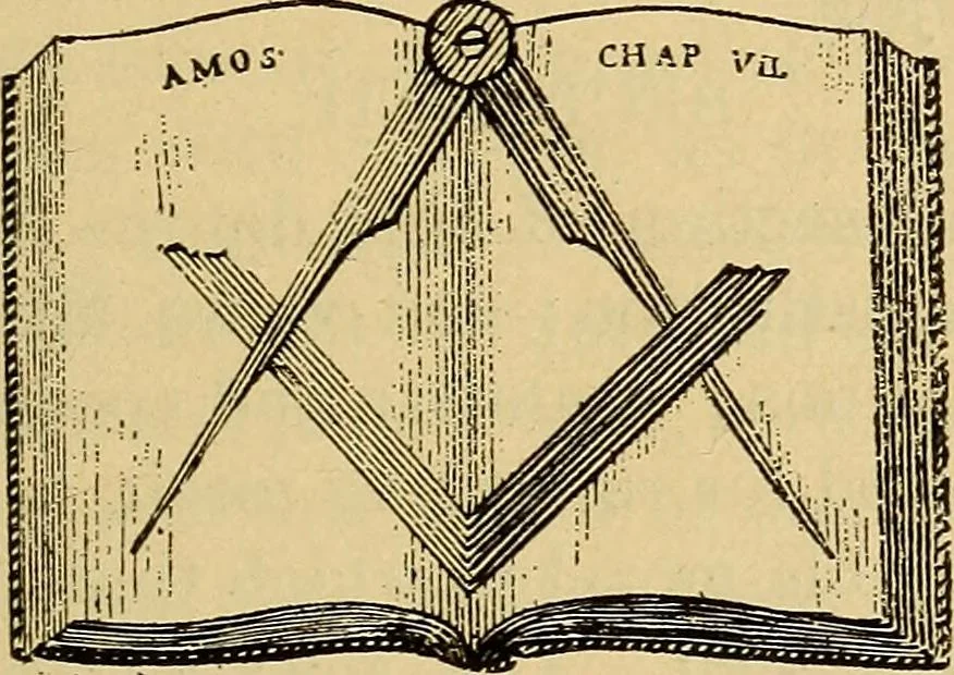 An illustration from Harris' masonic text-book; a concise historical sketch of masonry, and the organization of masonic grand lodges, and especially of masonry among colored men in America .., 1902, leaf 176