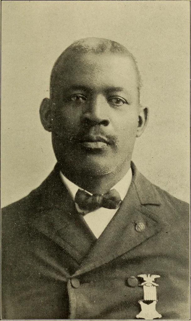An illustration from Harris' masonic text-book; a concise historical sketch of masonry, and the organization of masonic grand lodges, and especially of masonry among colored men in America .., 1902, leaf 94