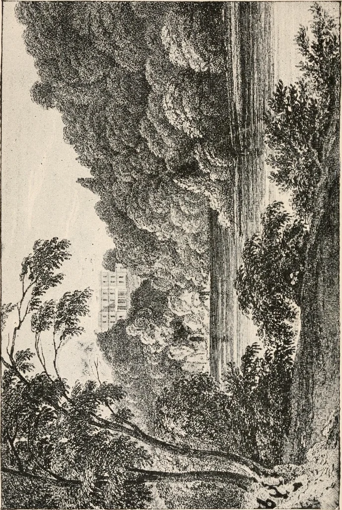 An illustration from The haunted homes and family traditions of Great Britain, 1897, leaf 65