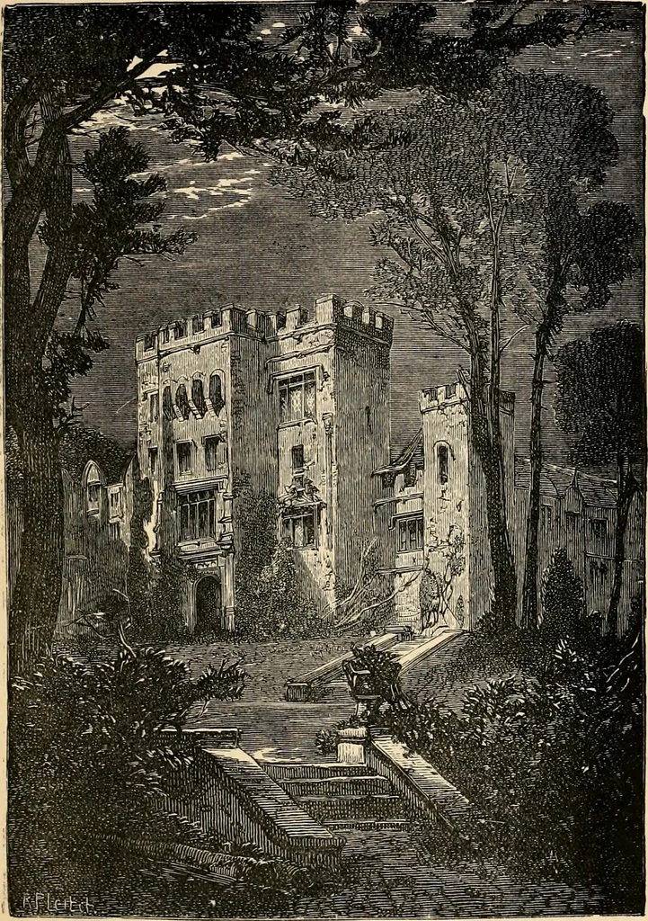 An illustration from The haunted homes and family traditions of Great Britain, 1905, leaf 4