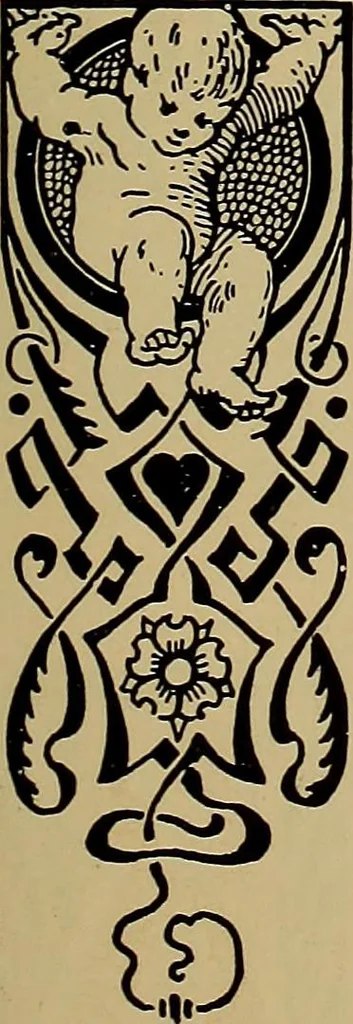 An illustration from Hauptprobe in gedrängter form der Bauerschen Giesserei, Frankfurt am Main: Filialen in Barcelona und Madrid, A. Numrich & Co. in Leipzig, 1900, leaf 125