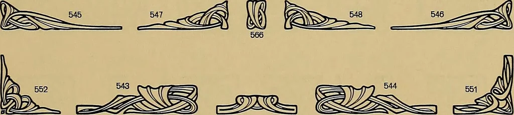 An illustration from Hauptprobe in gedrängter form der Bauerschen Giesserei, Frankfurt am Main: Filialen in Barcelona und Madrid, A. Numrich & Co. in Leipzig, 1900, leaf 223