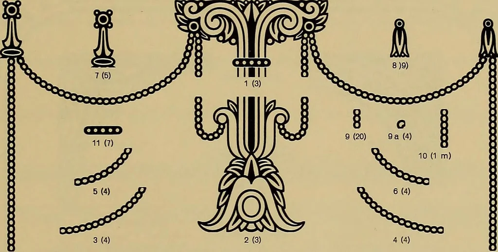 An illustration from Hauptprobe in gedrängter form der Bauerschen Giesserei, Frankfurt am Main: Filialen in Barcelona und Madrid, A. Numrich & Co. in Leipzig, 1900, leaf 231