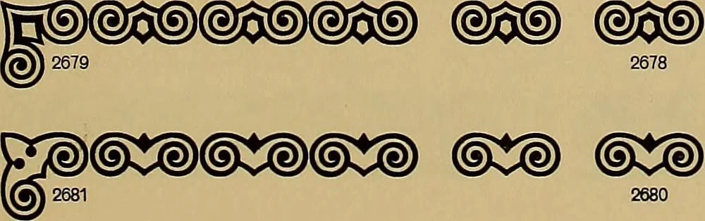 An illustration from Hauptprobe in gedrängter form der Bauerschen Giesserei, Frankfurt am Main: Filialen in Barcelona und Madrid, A. Numrich & Co. in Leipzig, 1900, leaf 243