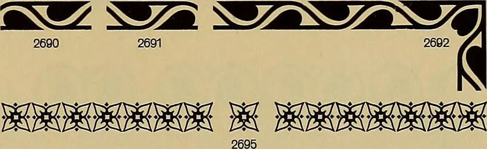 An illustration from Hauptprobe in gedrängter form der Bauerschen Giesserei, Frankfurt am Main: Filialen in Barcelona und Madrid, A. Numrich & Co. in Leipzig, 1900, leaf 243