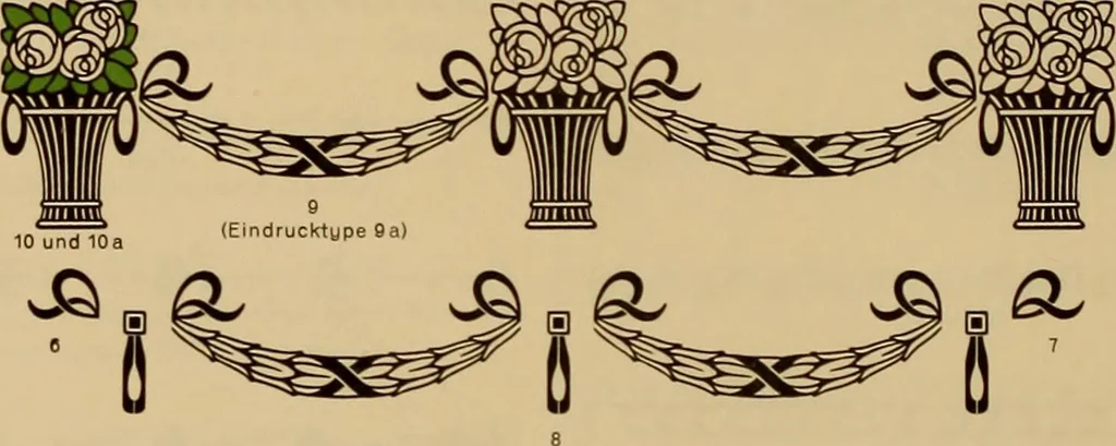 An illustration from Hauptprobe in gedrängter form der Bauerschen Giesserei, Frankfurt am Main: Filialen in Barcelona und Madrid, A. Numrich & Co. in Leipzig, 1900, leaf 252