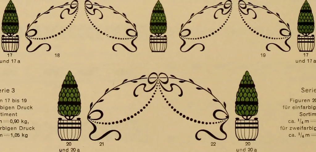 An illustration from Hauptprobe in gedrängter form der Bauerschen Giesserei, Frankfurt am Main: Filialen in Barcelona und Madrid, A. Numrich & Co. in Leipzig, 1900, leaf 252