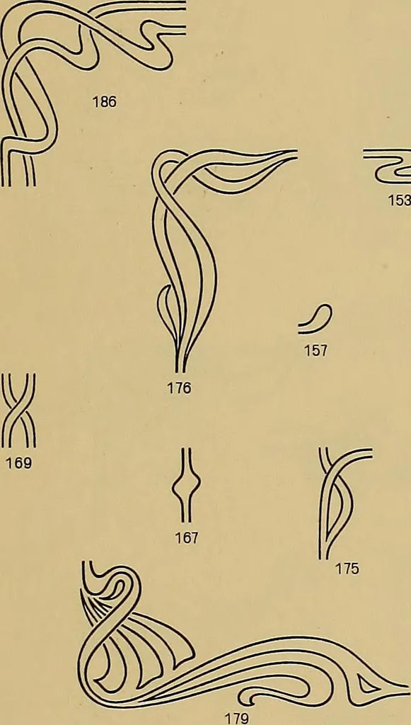 An illustration from Hauptprobe in gedrängter form der Bauerschen Giesserei, Frankfurt am Main: Filialen in Barcelona und Madrid, A. Numrich & Co. in Leipzig, 1900, leaf 281