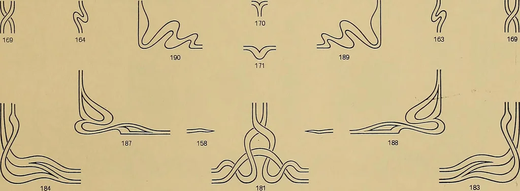 An illustration from Hauptprobe in gedrängter form der Bauerschen Giesserei, Frankfurt am Main: Filialen in Barcelona und Madrid, A. Numrich & Co. in Leipzig, 1900, leaf 281