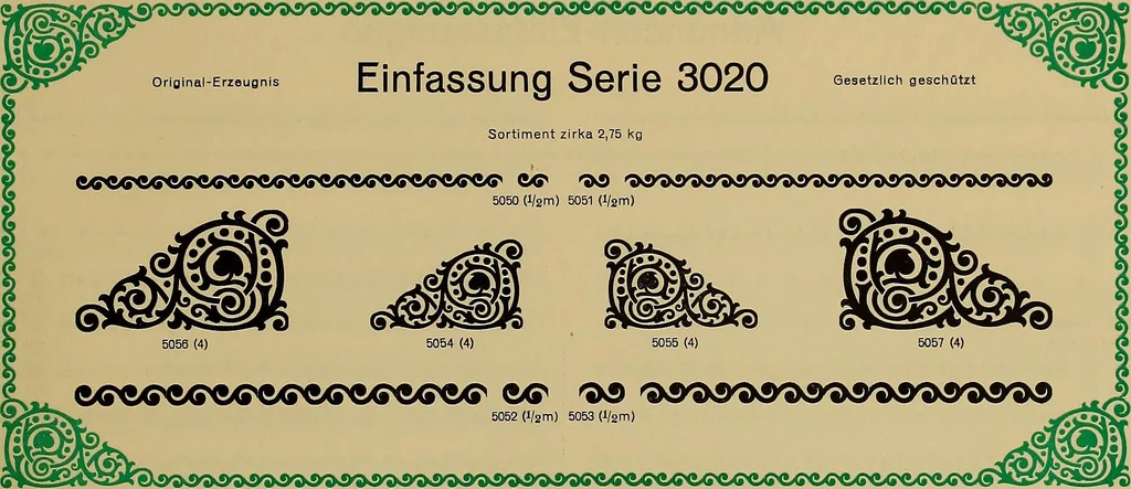 An illustration from Hauptprobe in gedrängter form der Bauerschen Giesserei, Frankfurt am Main: Filialen in Barcelona und Madrid, A. Numrich & Co. in Leipzig, 1900, leaf 287