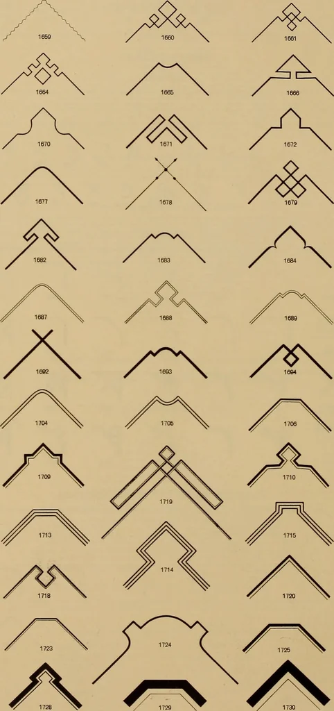 An illustration from Hauptprobe in gedrängter form der Bauerschen Giesserei, Frankfurt am Main: Filialen in Barcelona und Madrid, A. Numrich & Co. in Leipzig, 1900, leaf 314