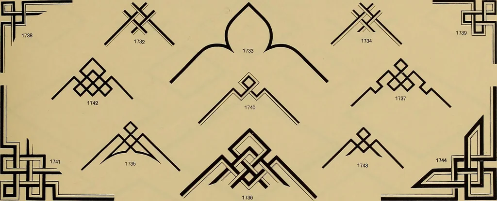 An illustration from Hauptprobe in gedrängter form der Bauerschen Giesserei, Frankfurt am Main: Filialen in Barcelona und Madrid, A. Numrich & Co. in Leipzig, 1900, leaf 315