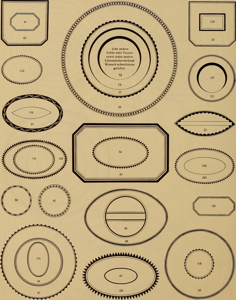 An illustration from Hauptprobe in gedrängter form der Bauerschen Giesserei, Frankfurt am Main: Filialen in Barcelona und Madrid, A. Numrich & Co. in Leipzig, 1900, leaf 320