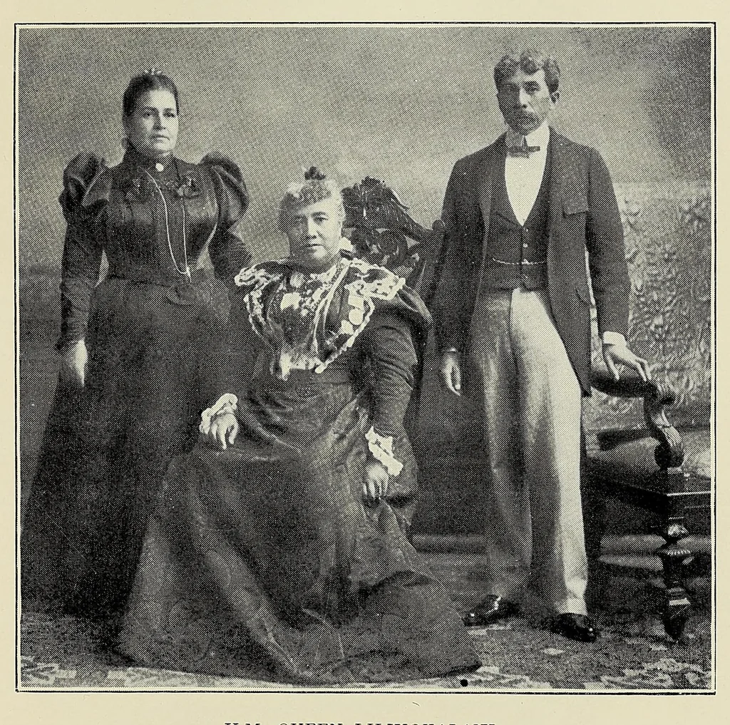 An illustration from Hawaii's story by Hawaii's queen, Liliuokalani, 1898, leaf 371