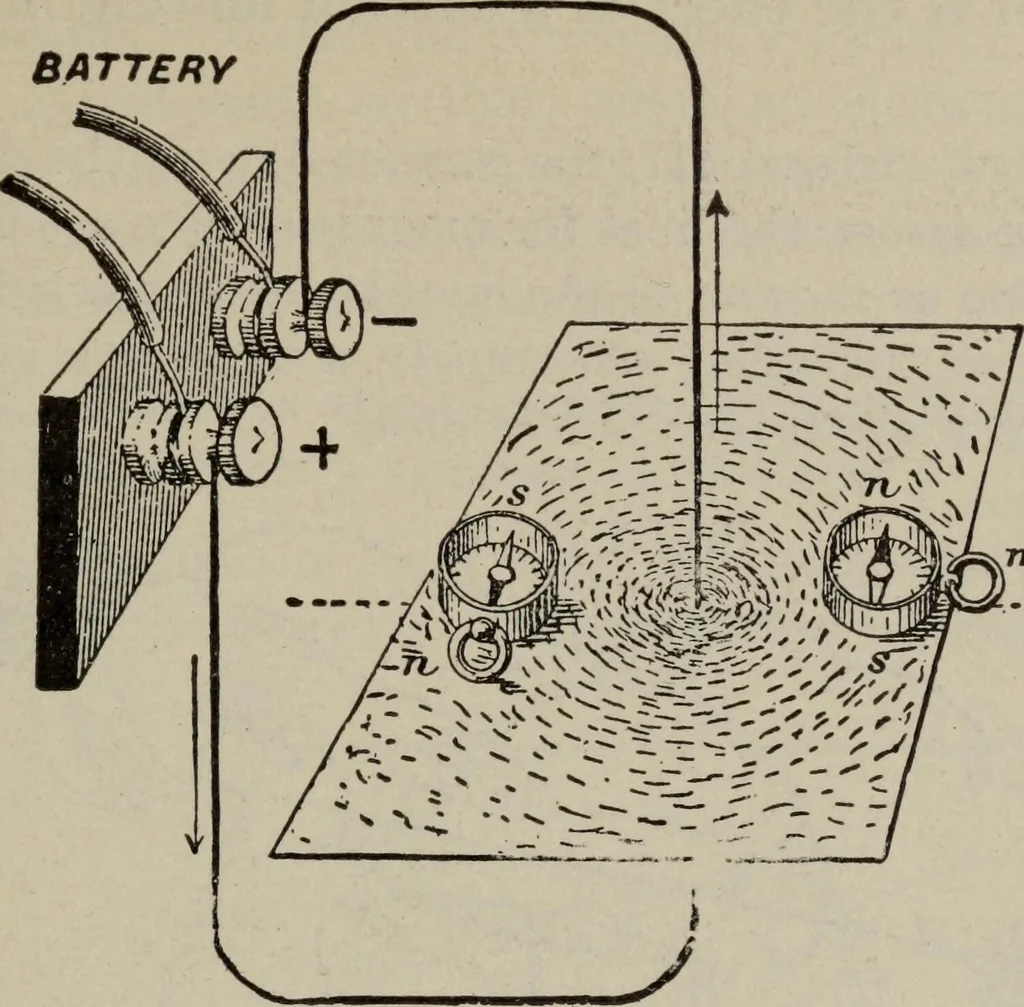 An illustration from Hawkins electrical guide ... : questions, answers & illustrations : a progressive course of study for engineers, electricians, students and those desiring to acquire a working knowledge of electricity and its applications ; a practical treatise, 1914, leaf 133