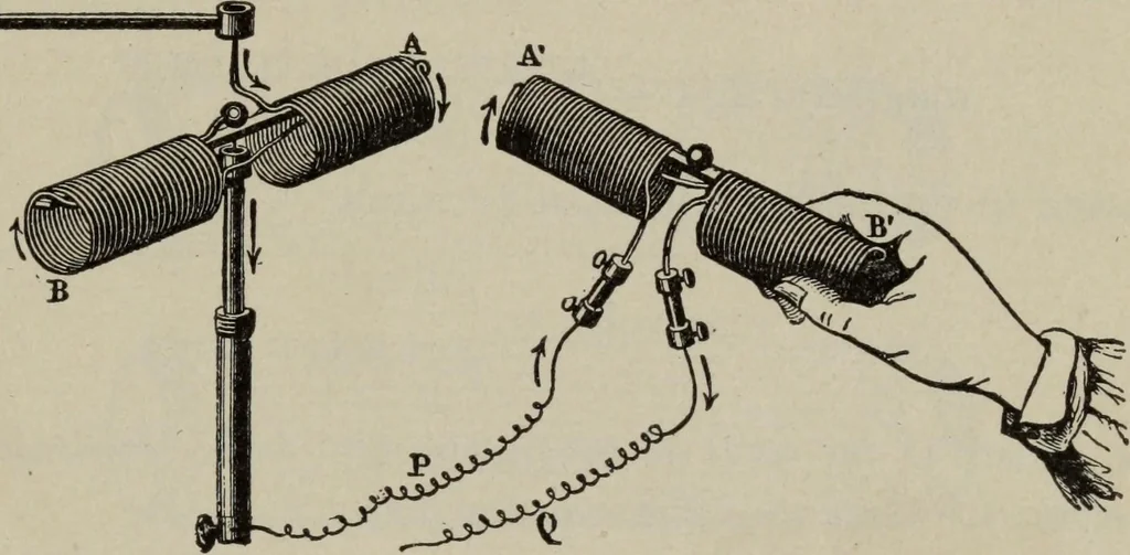 An illustration from Hawkins electrical guide ... : questions, answers & illustrations : a progressive course of study for engineers, electricians, students and those desiring to acquire a working knowledge of electricity and its applications ; a practical treatise, 1914, leaf 141