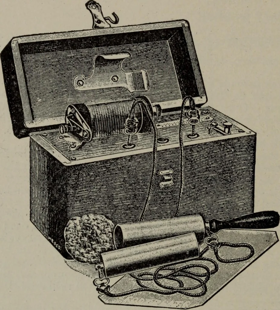An illustration from Hawkins electrical guide ... : questions, answers & illustrations : a progressive course of study for engineers, electricians, students and those desiring to acquire a working knowledge of electricity and its applications ; a practical treatise, 1914, leaf 164