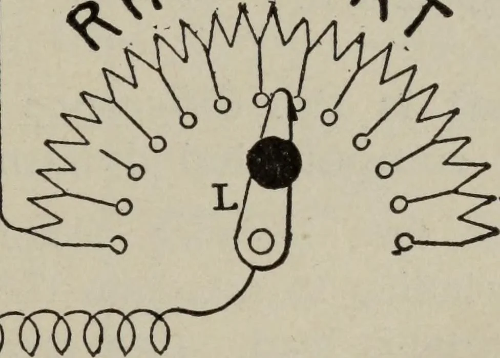 An illustration from Hawkins electrical guide ... : questions, answers & illustrations : a progressive course of study for engineers, electricians, students and those desiring to acquire a working knowledge of electricity and its applications ; a practical treatise, 1914, leaf 211