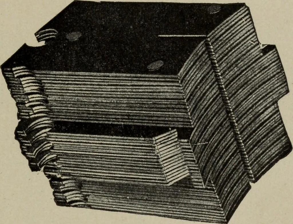 An illustration from Hawkins electrical guide ... : questions, answers & illustrations : a progressive course of study for engineers, electricians, students and those desiring to acquire a working knowledge of electricity and its applications ; a practical treatise, 1914, leaf 231