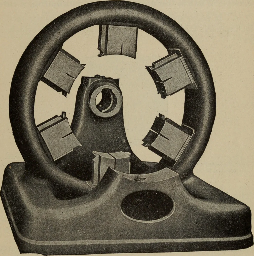 An illustration from Hawkins electrical guide ... : questions, answers & illustrations : a progressive course of study for engineers, electricians, students and those desiring to acquire a working knowledge of electricity and its applications ; a practical treatise, 1914, leaf 233
